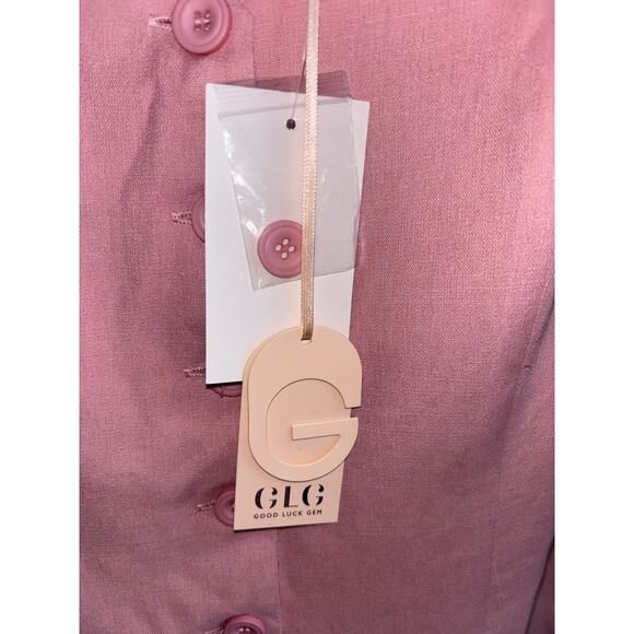 Good Luck Gem (GLG) Two Piece Linen Set - Picture 7 of 8